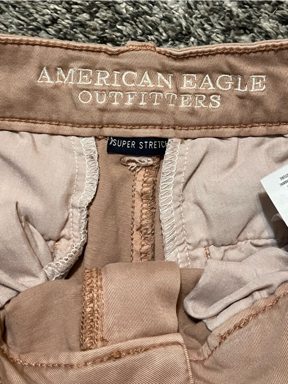 🔥 American Eagle Midi Shorts Dusty Rose - Picture 4 of 7